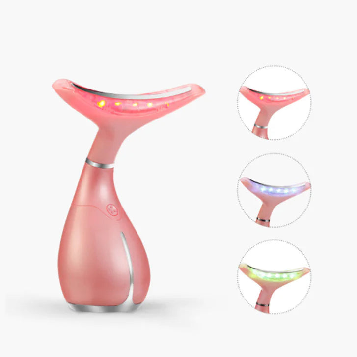 Sleek Neck Care Device for Wrinkle Reduction and Firming
