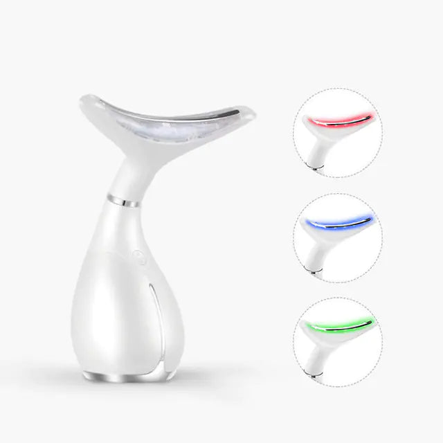 Sleek Neck Care Device for Wrinkle Reduction and Firming