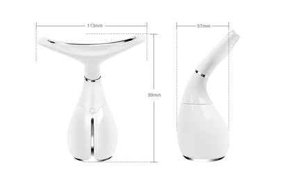 Sleek Neck Care Device for Wrinkle Reduction and Firming